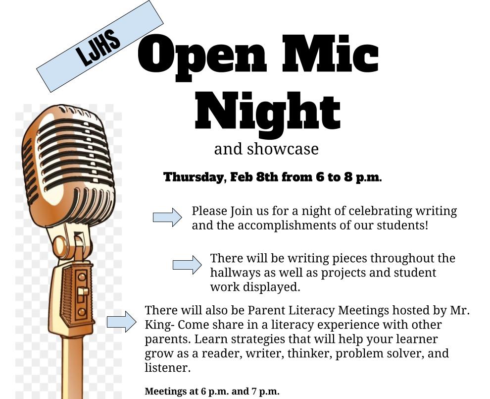 Open Mic Night Flyer